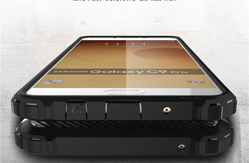 Galaxy C5 Kılıf Zore Crash Silikon Kapak Gri