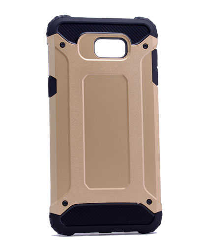 Galaxy C9 Pro Kılıf Zore Crash Silikon Kapak Gold