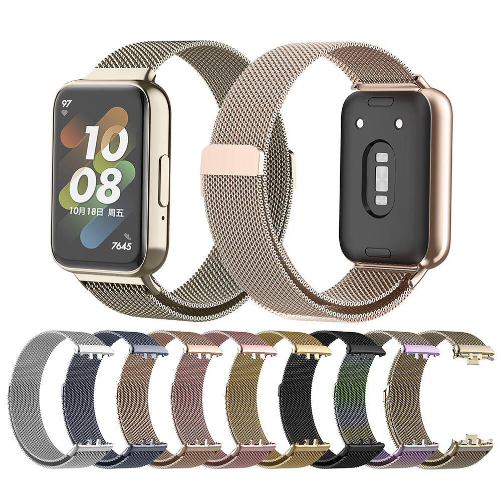 Galaxy Fit 3 Zore KRD-01 Metal Kordon Gri