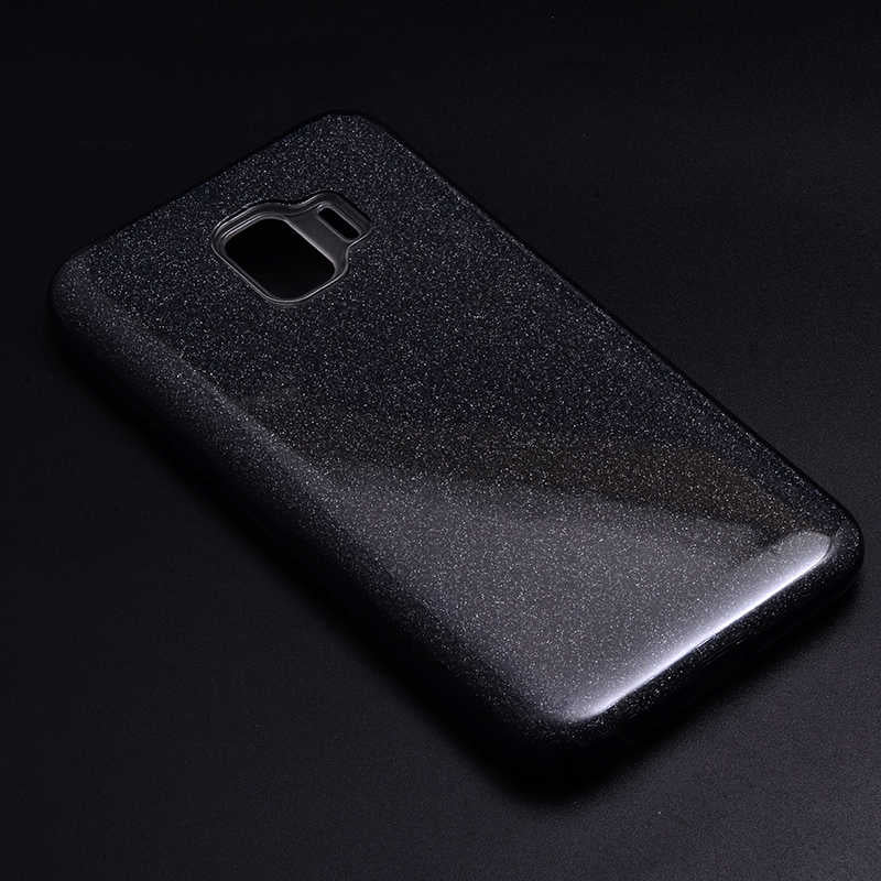 Galaxy J2 Core Kılıf Zore Shining Silikon Siyah