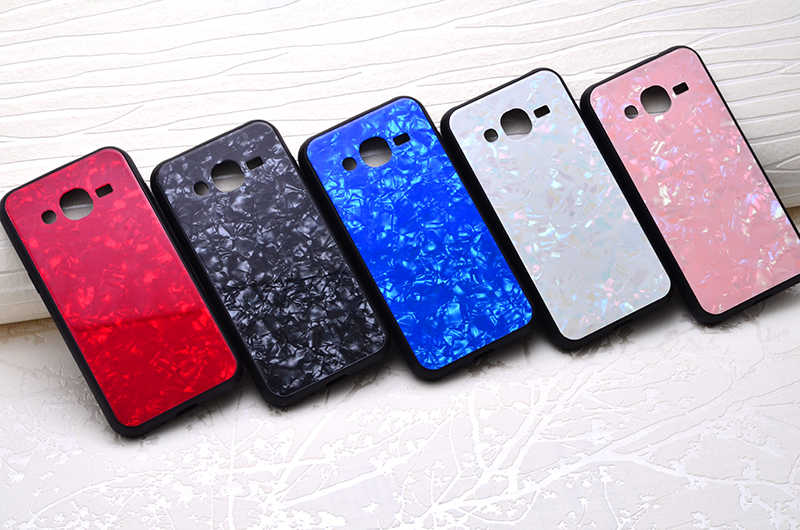 Galaxy J2 Kılıf Zore Marbel Silikon Pembe
