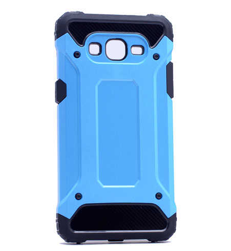 Galaxy J2 Prime Kılıf Zore Crash Silikon Kapak Mavi