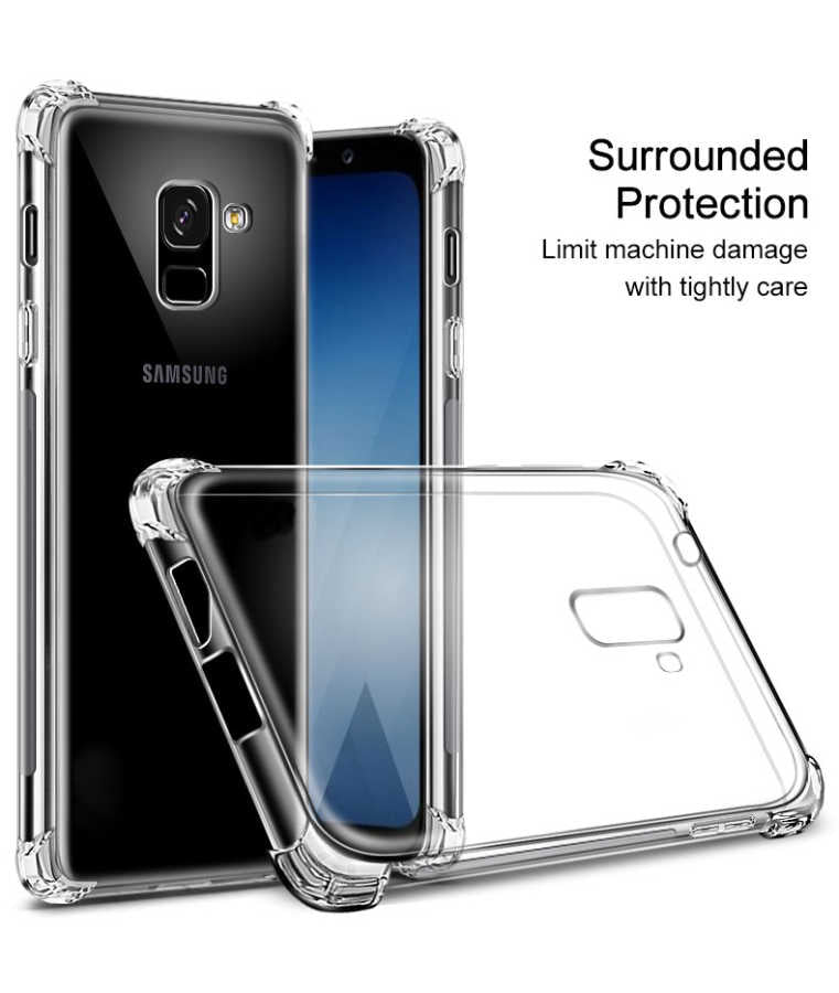 Galaxy J2 Pro 2018 Kılıf Zore Nitro Anti Shock Silikon Renksiz