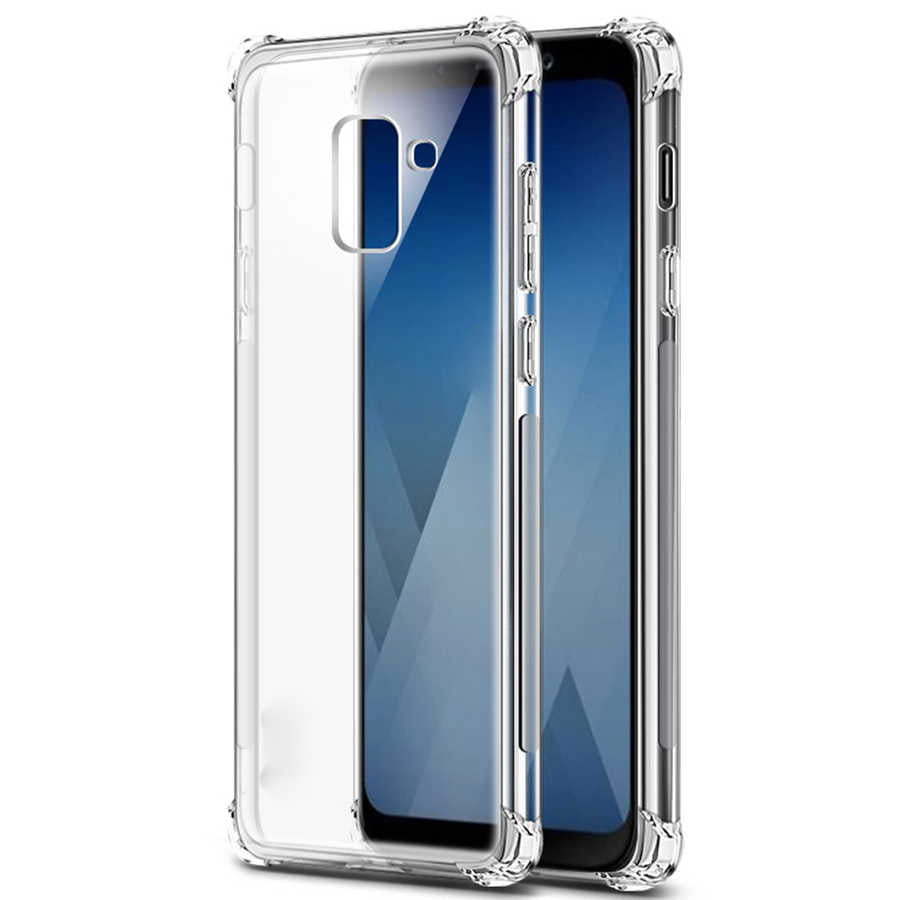 Galaxy J2 Pro 2018 Kılıf Zore Nitro Anti Shock Silikon Renksiz