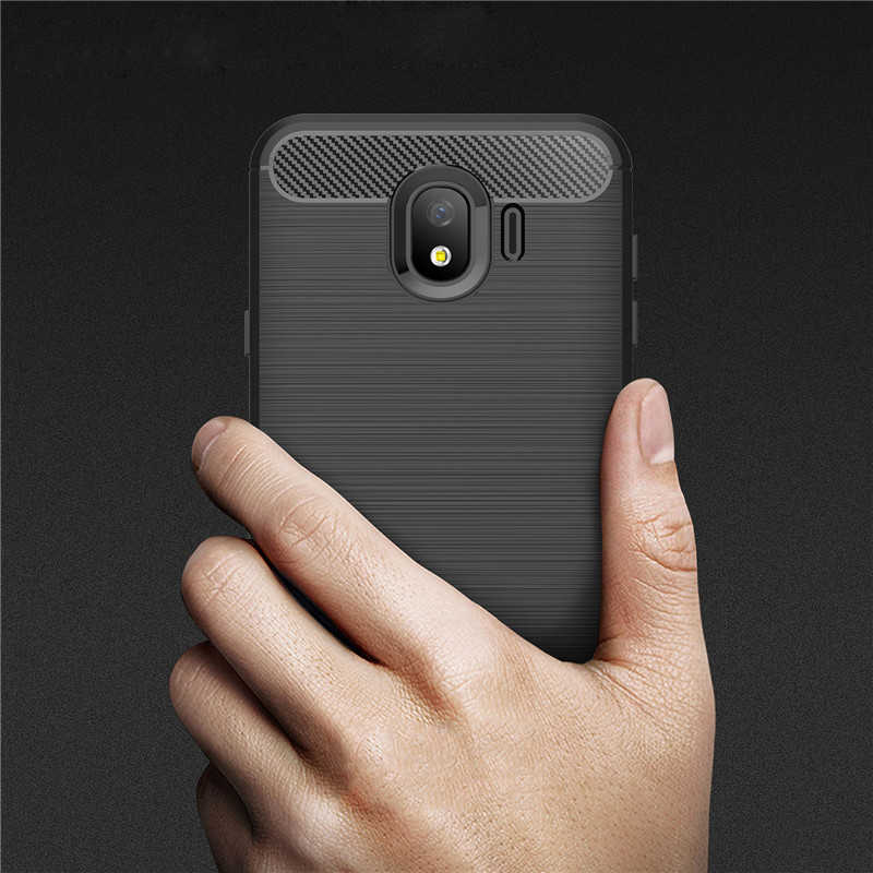 Galaxy J4 Kılıf Zore Room Silikon Kapak Gri