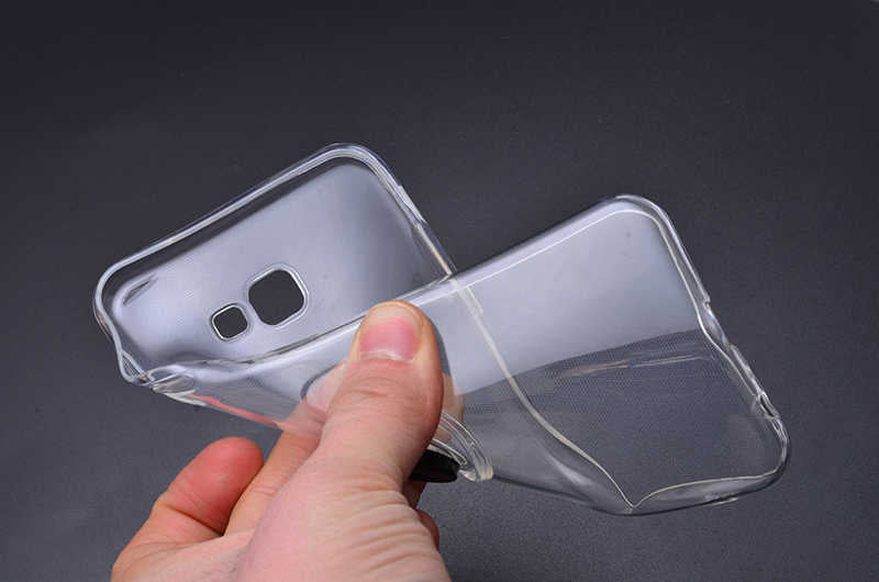 Galaxy J4 Plus Kılıf Zore Les Silikon Kırmızı