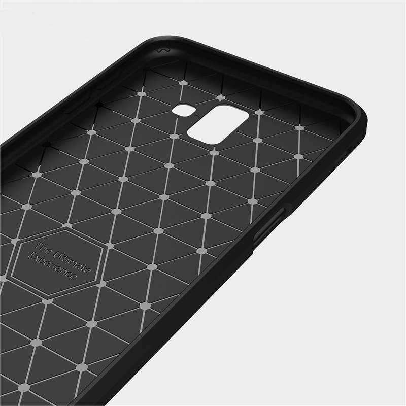 Galaxy J6 Plus Kılıf Zore Room Silikon Kapak Gri