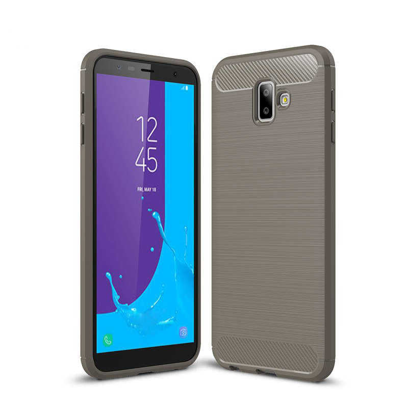 Galaxy J6 Plus Kılıf Zore Room Silikon Kapak Lacivert