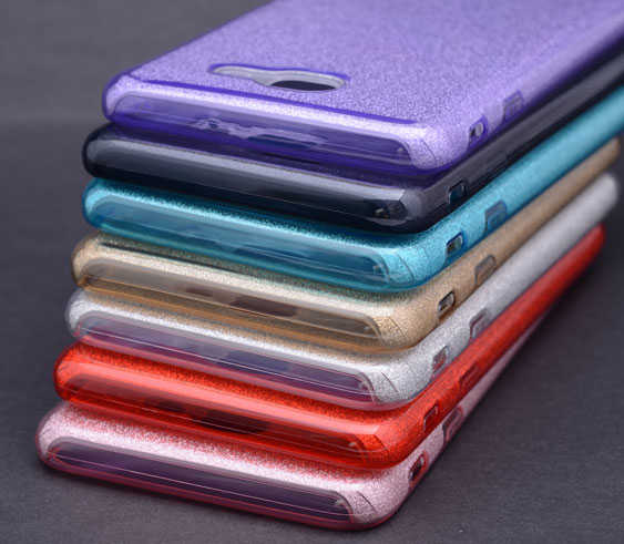 Galaxy J7 Max Kılıf Zore Shining Silikon Gümüş