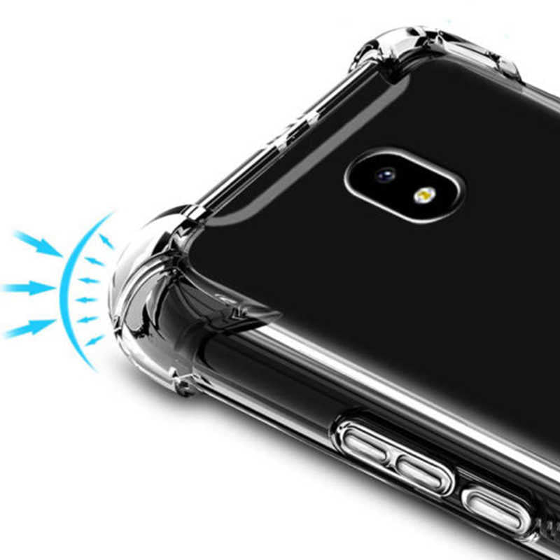 Galaxy J730 Pro Kılıf Zore Nitro Anti Shock Silikon Renksiz