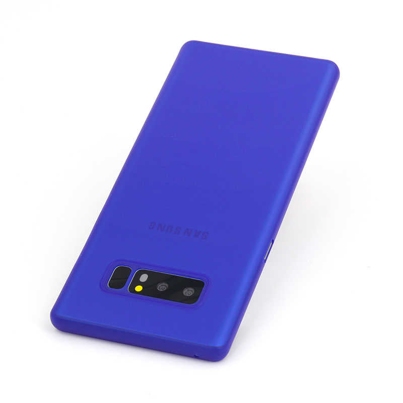 Galaxy Note 8 Kılıf Zore 1.Kalite PP Silikon Mavi