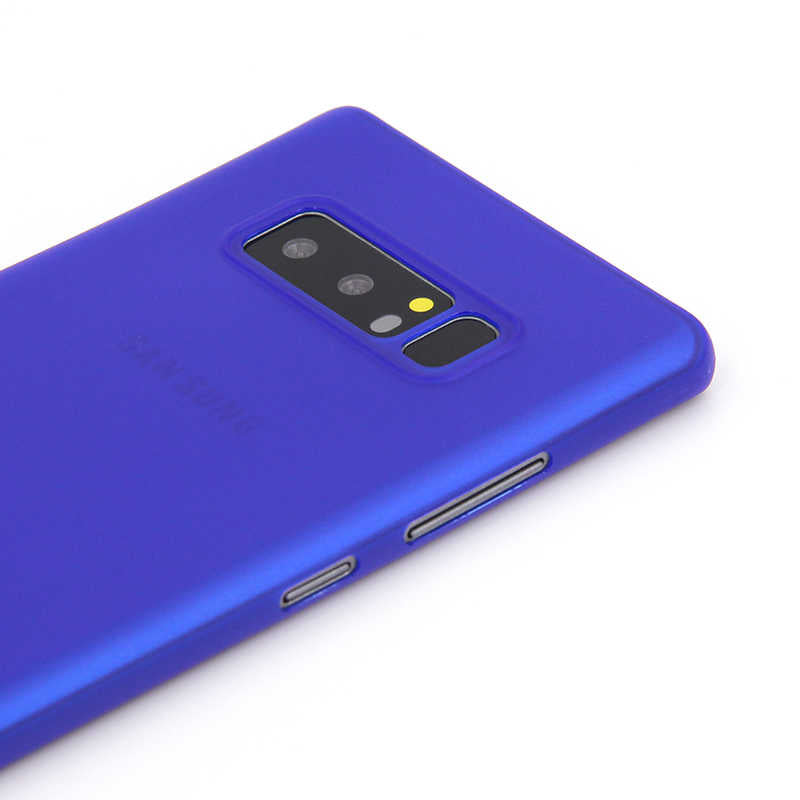 Galaxy Note 8 Kılıf Zore 1.Kalite PP Silikon Mavi