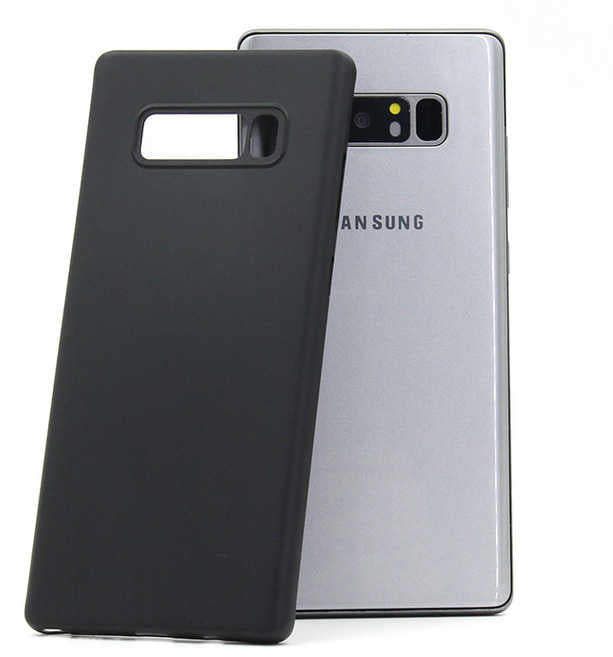 Galaxy Note 8 Kılıf Zore 1.Kalite PP Silikon Mavi