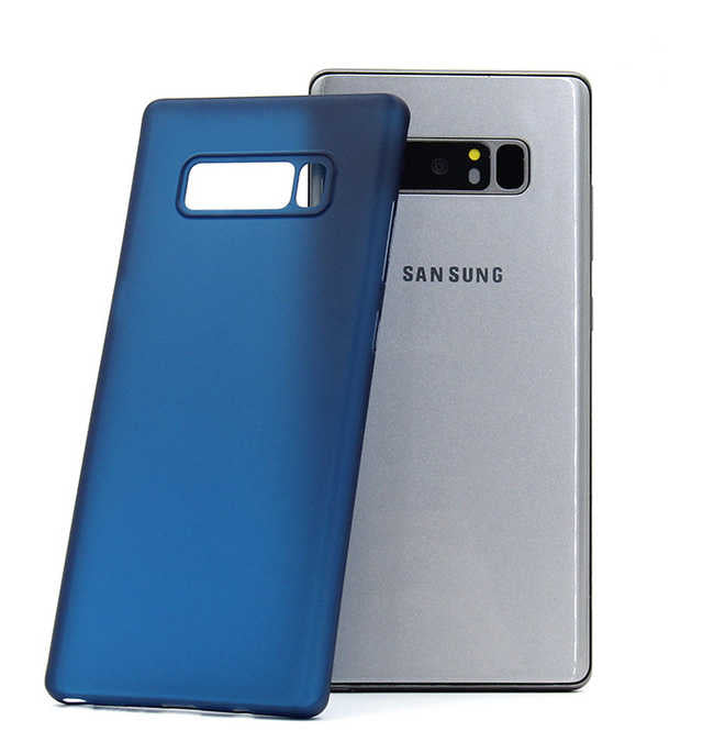 Galaxy Note 8 Kılıf Zore 1.Kalite PP Silikon Lacivert
