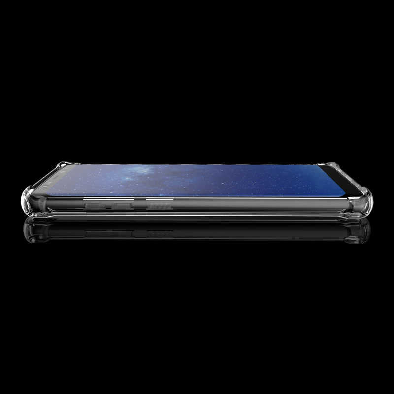 Galaxy Note 8 Kılıf Zore Nitro Anti Shock Silikon Renksiz