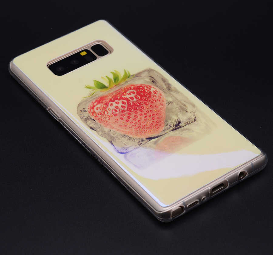 Galaxy Note 8 Kılıf Zore Fani Silikon NO4
