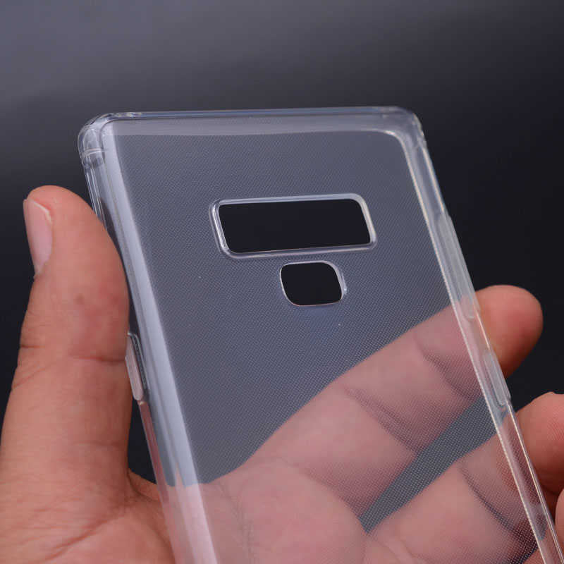 Galaxy Note 9 Kılıf Zore İmax Silikon Kılıf Renksiz