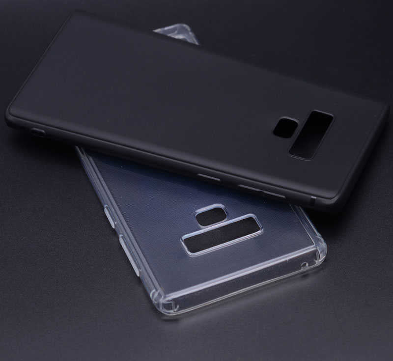 Galaxy Note 9 Kılıf Zore İmax Silikon Kılıf Siyah