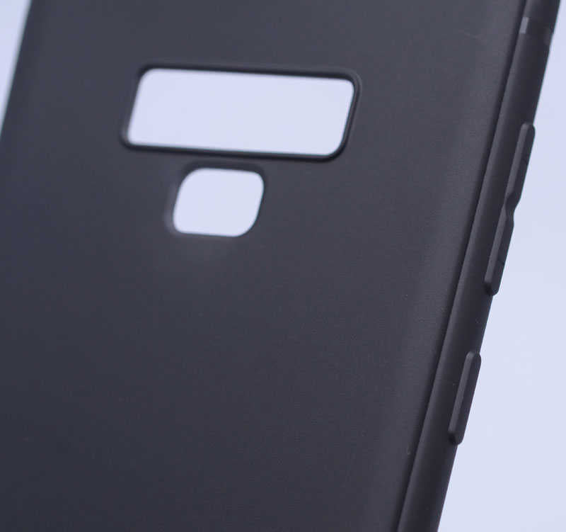 Galaxy Note 9 Kılıf Zore İmax Silikon Kılıf Siyah