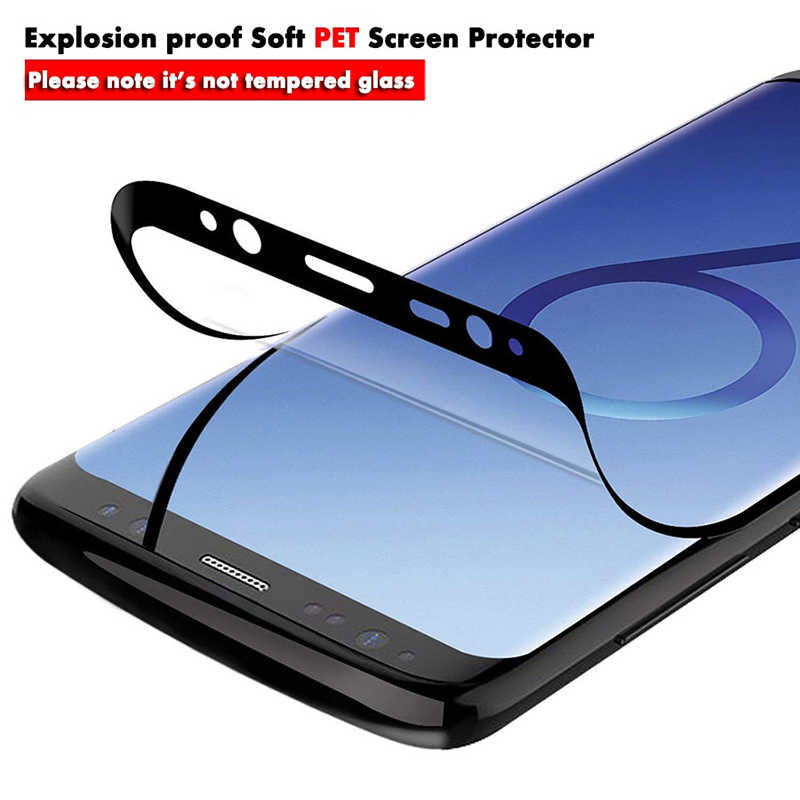 Galaxy Note 9 Zore Süper Pet Ekran Koruyucu Jelatin Siyah
