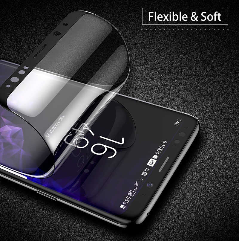 Galaxy Note 9 Zore Süper Pet Ekran Koruyucu Jelatin Siyah
