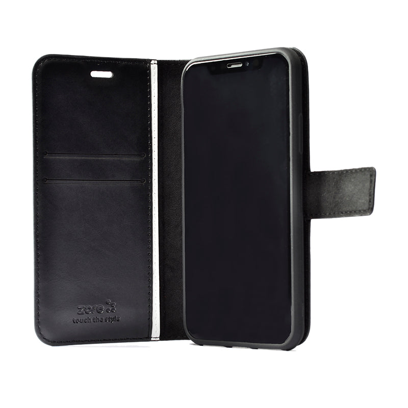 Galaxy S23 Kılıf Zore Kar Deluxe Kapaklı Kılıf Gold