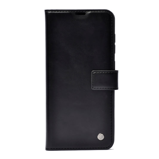 Galaxy S23 Kılıf Zore Kar Deluxe Kapaklı Kılıf Siyah