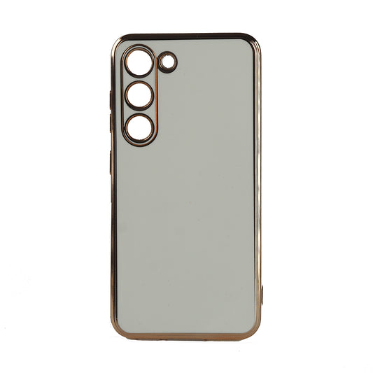 Galaxy S23 Plus Kılıf Zore Bark Kapak Beyaz