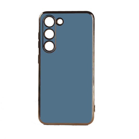Galaxy S23 Plus Kılıf Zore Bark Kapak Mavi