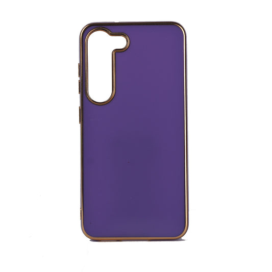 Galaxy S23 Plus Kılıf Zore Bark Kapak Derin Mor