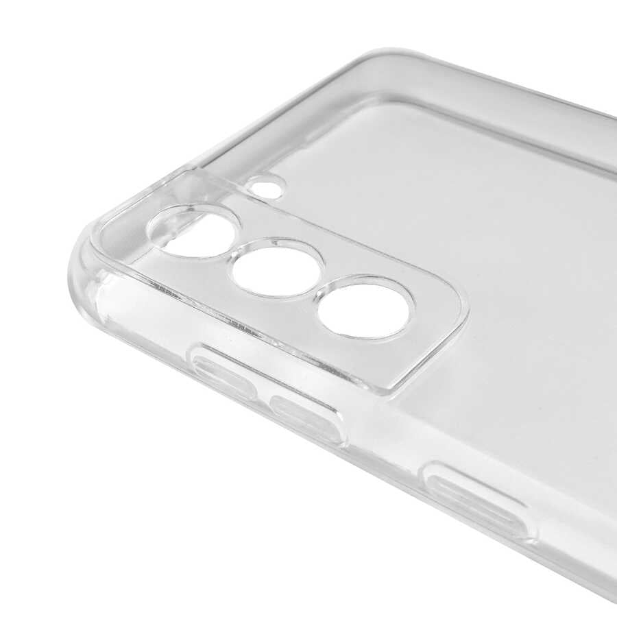 Galaxy S23 Plus Kılıf Zore Kamera Korumalı Süper Silikon Kapak Renksiz