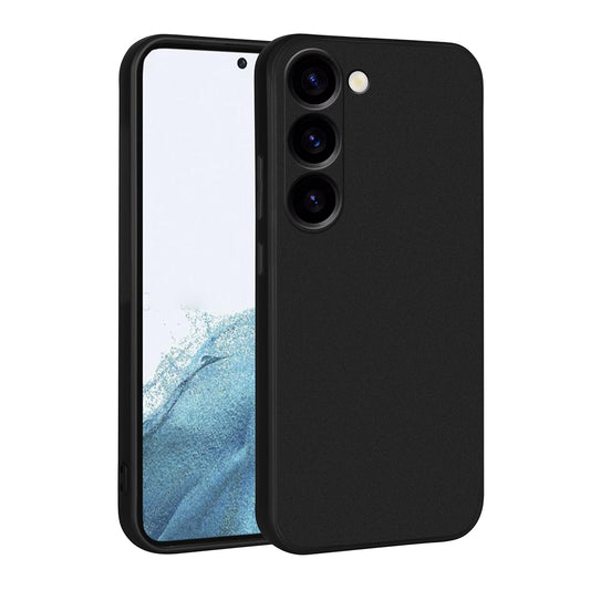 Galaxy S23 Plus Kılıf Zore Premier Silikon Kapak Siyah