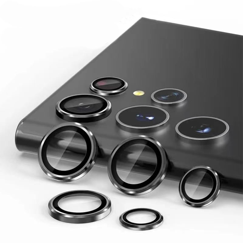 Galaxy S23 Plus Zore Kamera Lens Koruyucu Cam Filmi Mor