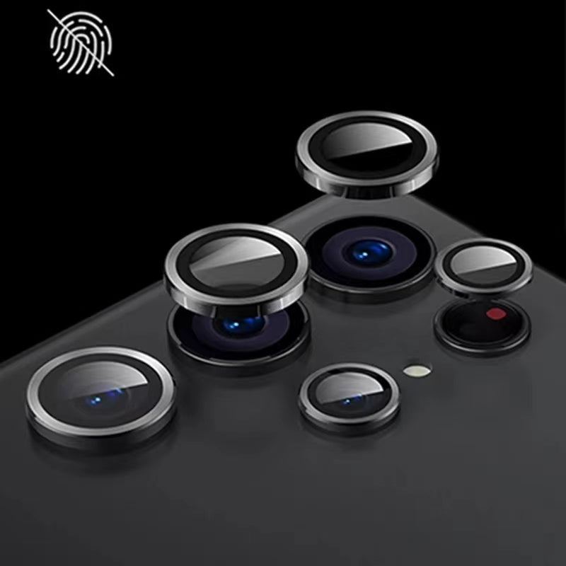 Galaxy S23 Plus Zore Kamera Lens Koruyucu Cam Filmi Gümüş