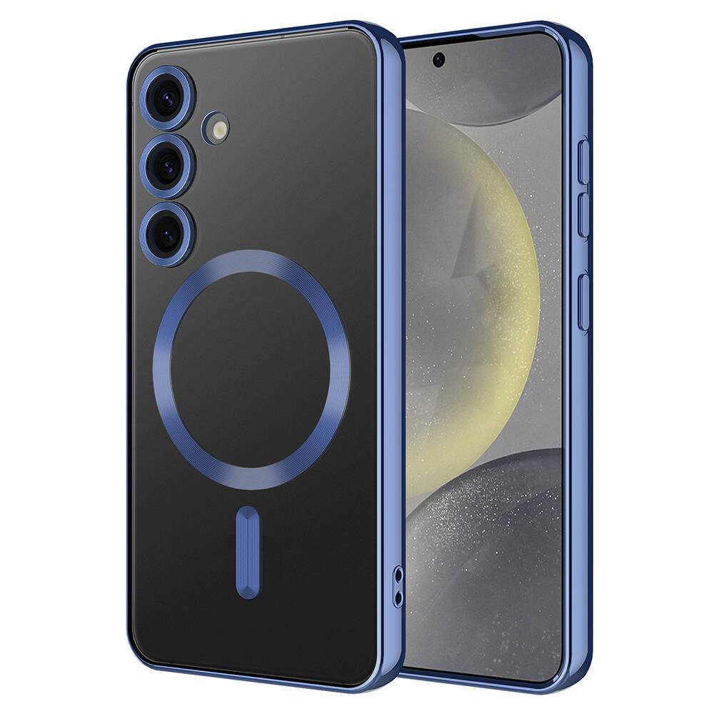 Galaxy S24 Plus Kılıf Kamera Korumalı M-safe Wireless Şarj Özellikli Zore Demre Kapak