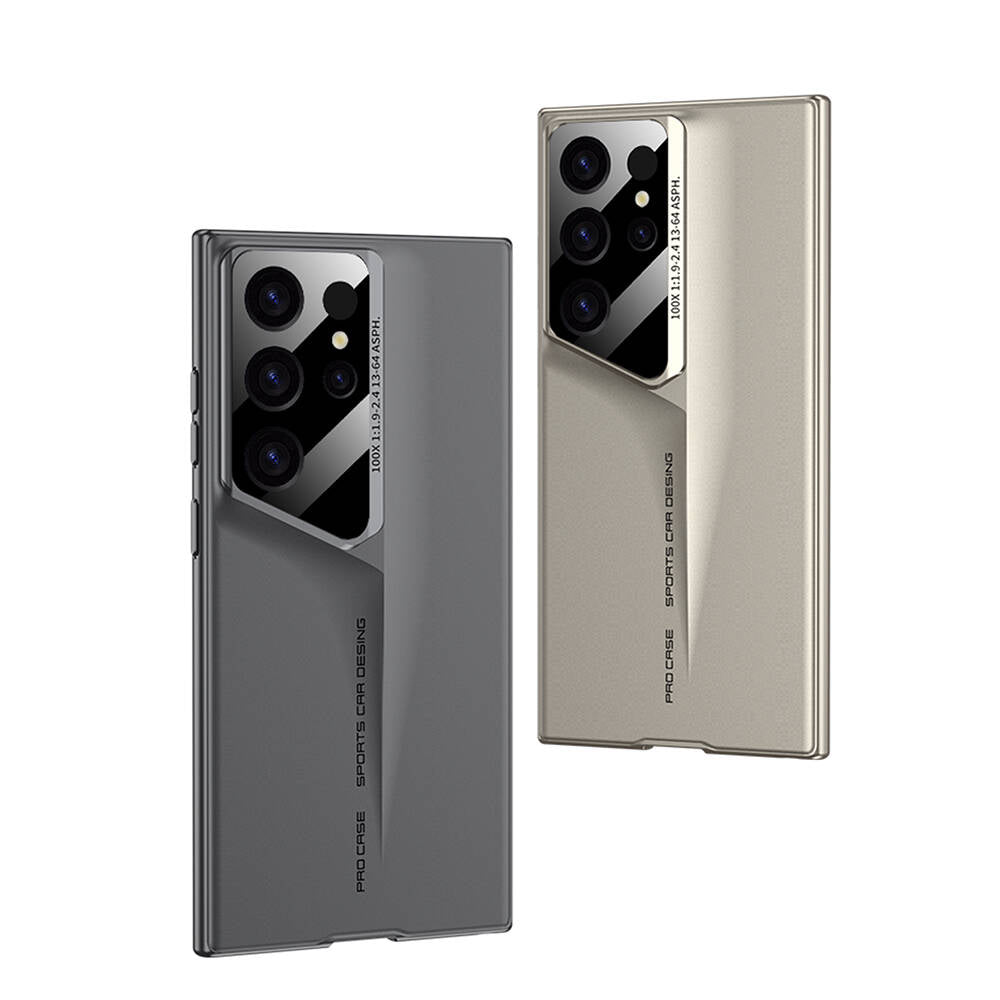 Galaxy S24 Ultra Kılıf Ultra İnce Kamera Korumalı Sert Rubber Zore Procase Kapak Mor