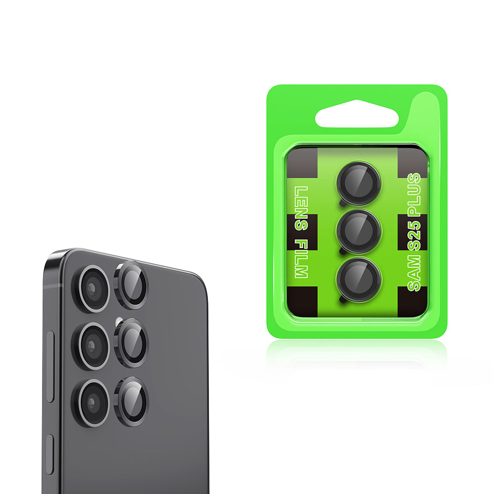 Galaxy S25 Plus Zore CL-07 Kamera Lens Koruyucu Gümüş