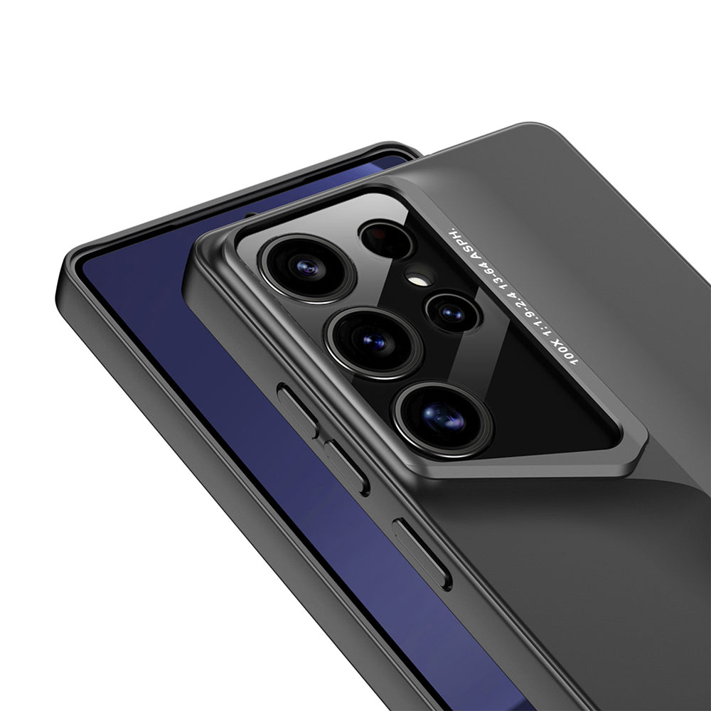 Galaxy S25 Ultra Kılıf Ultra İnce Kamera Korumalı Sert Rubber Zore Procase Kapak Gold