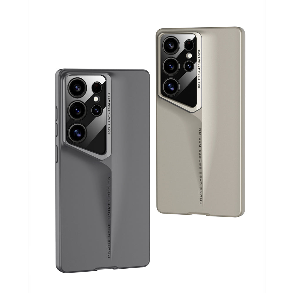 Galaxy S25 Ultra Kılıf Ultra İnce Kamera Korumalı Sert Rubber Zore Procase Kapak Gold
