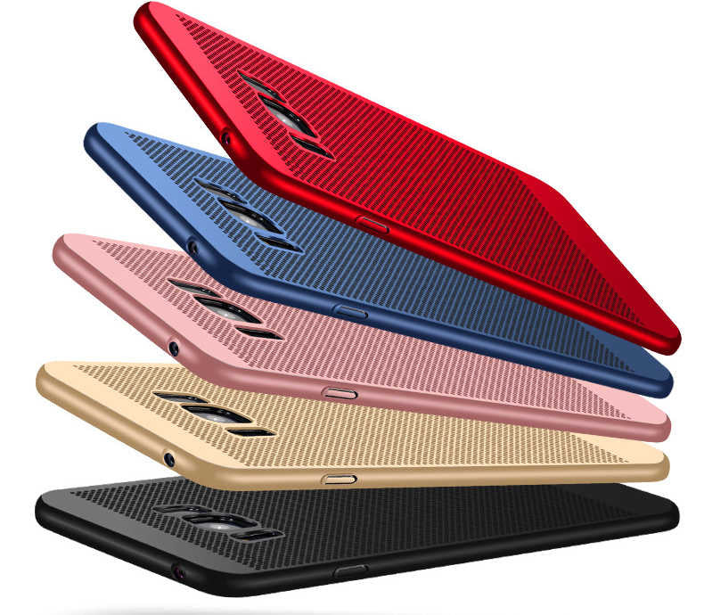 Galaxy S8 Kılıf Zore Delikli Rubber Kapak Turkuaz