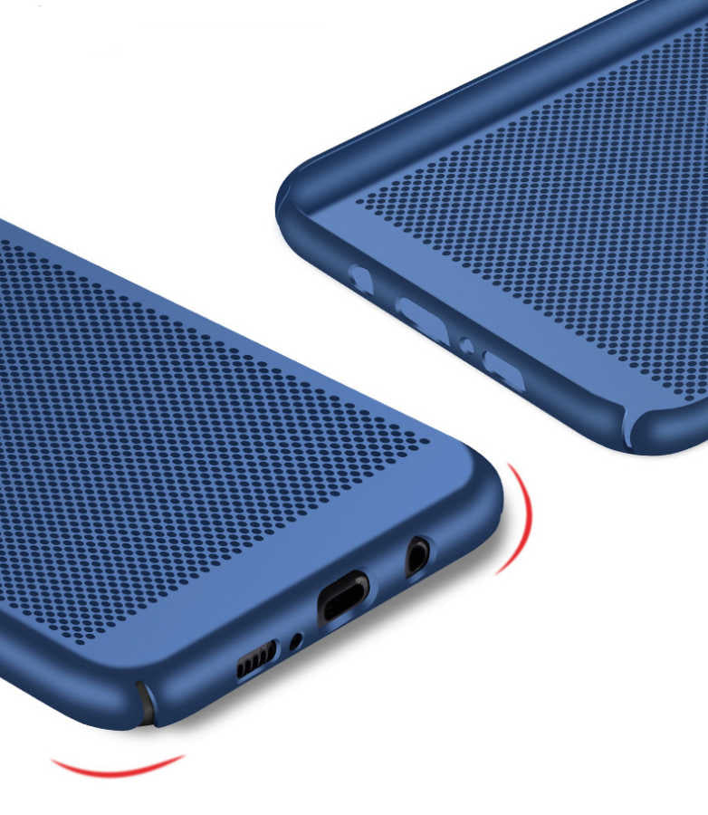 Galaxy S8 Kılıf Zore Delikli Rubber Kapak Turkuaz