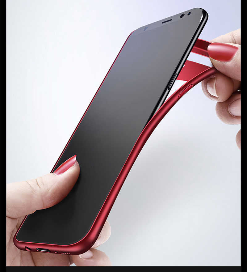 Galaxy S8 Kılıf Zore Buttom Kapak Mavi