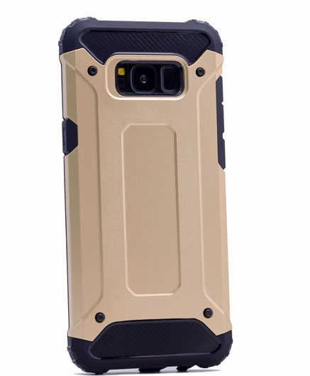 Galaxy S8 Kılıf Zore Crash Silikon Kapak Rose Gold