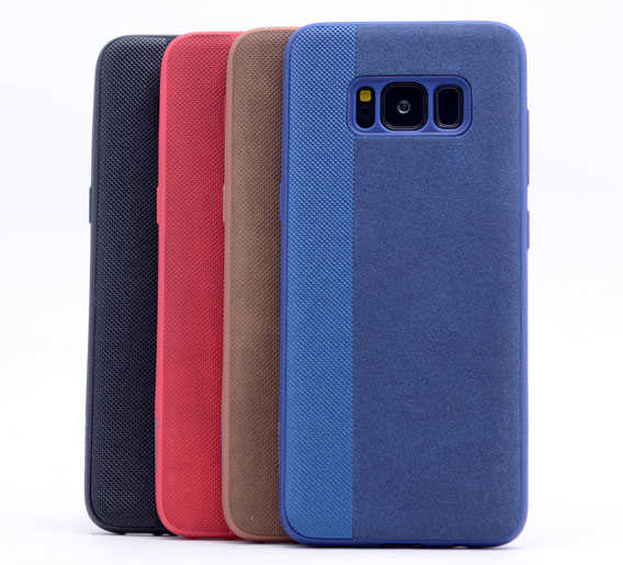 Galaxy S8 Plus Kılıf Zore City Silikon Kırmızı