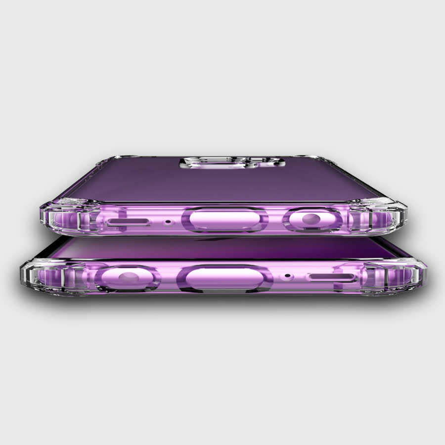 Galaxy S9 Kılıf Zore Nitro Anti Shock Silikon Renksiz