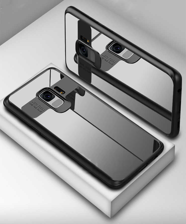 Galaxy S9 Kılıf Zore Buttom Kapak Kırmızı