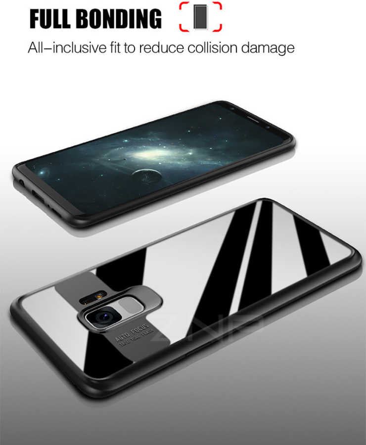 Galaxy S9 Kılıf Zore Buttom Kapak Kırmızı