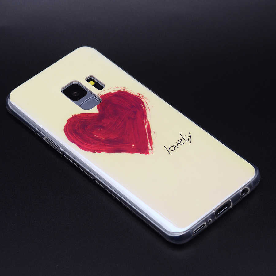 Galaxy S9 Kılıf Zore Fani Silikon NO1