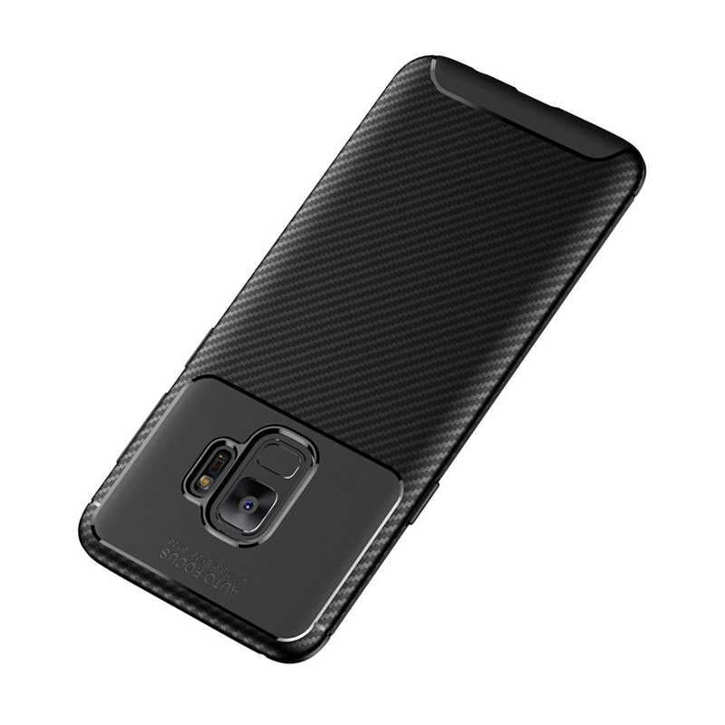 Galaxy S9 Kılıf Zore Negro Silikon Kapak Siyah