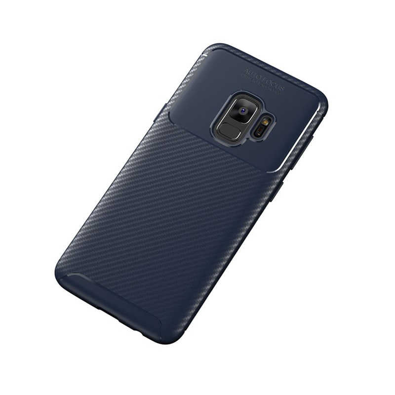 Galaxy S9 Kılıf Zore Negro Silikon Kapak Lacivert